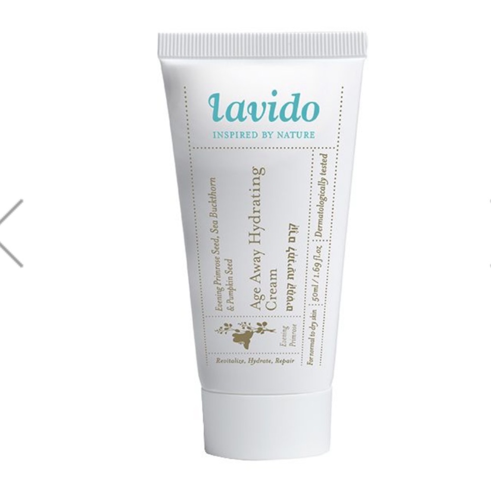 LAVIDO Age Away Hydrating Cream For Mature Dry Skin 1.69oz $55 CLEAN BEAUTY NIB